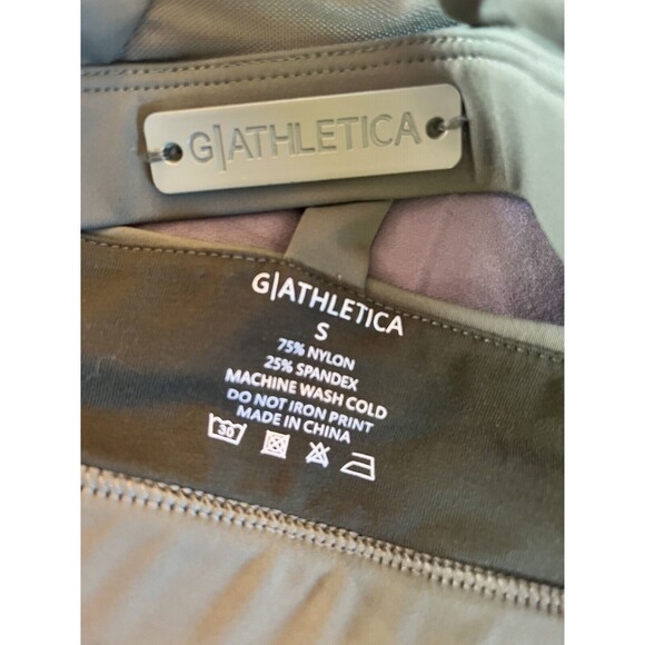 G Athletica T Back Sports Bra Athletic Bra Womens Small Sage Green - Picture 4 of 4